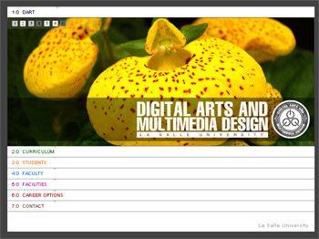 "Digital Arts and Multimedia Design" - La Salle University Official Site