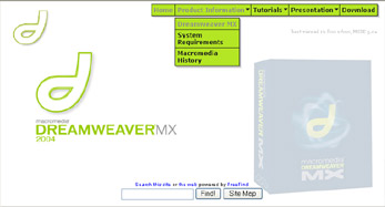 "Dreamweaver MX"